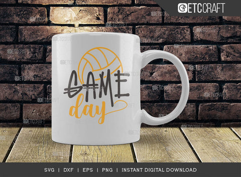Game Day SVG Cut File, Game Day Vibes Svg, Gamer Svg, Football Svg, Sports Svg, Gaming Quote SVG ETC Craft 