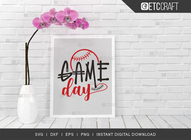 Game Day SVG Cut File, Game Day Vibes Svg, Gamer Svg, Football Svg, Sports Svg, Gaming Quote SVG ETC Craft 