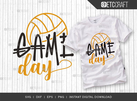 Game Day SVG Cut File, Game Day Vibes Svg, Gamer Svg, Football Svg, Sports Svg, Gaming Quote SVG ETC Craft 