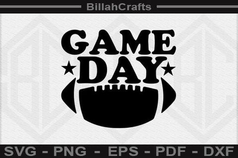 Game Day SVG File SVG BillahCrafts 