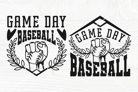 Game Day SVG PNG, Baseball Svg cut files, Baseball Bundle, Cricut Svg, Silhouette Files SVG TonisArtStudio 