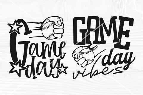 Game Day SVG PNG, Baseball Svg cut files, Baseball Bundle, Cricut Svg, Silhouette Files SVG TonisArtStudio 