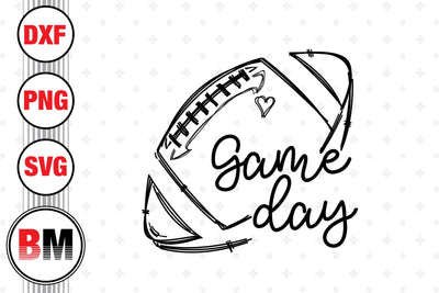 Game Day SVG, PNG, DXF Files SVG BMDesign 