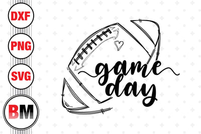 Game Day SVG, PNG, DXF Files SVG BMDesign 