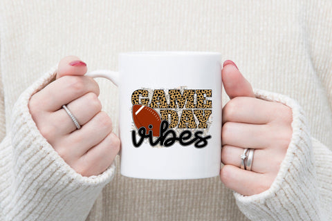 Game Day Vibes, Football Sublimation Design Sublimation CraftLabSVG 
