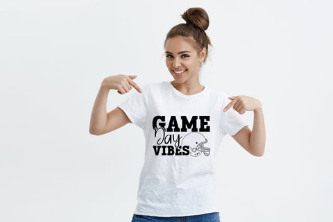 Game Day Vibes | Football SVG Cut File SVG CraftLabSVG 