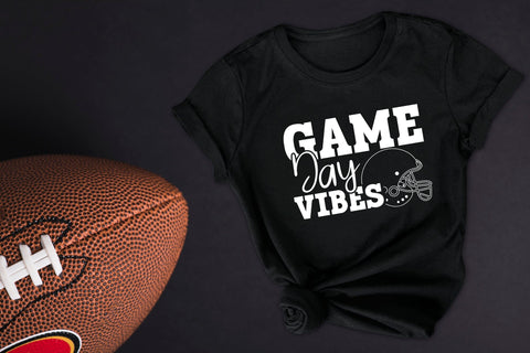 Game Day Vibes | Football SVG Cut File SVG CraftLabSVG 