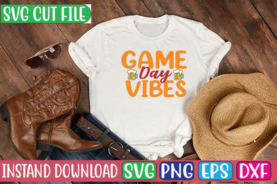 Game Day Vibes SVG Cut File SVG Studio Innate 