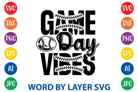 Game Day Vibes SVG Design SVG Rafiqul20606 