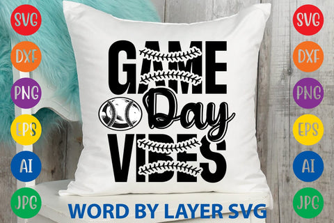Game Day Vibes SVG Design SVG Rafiqul20606 
