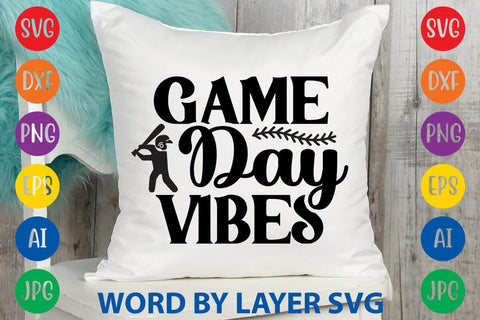 Game Day Vibes SVG Design SVG Rafiqul20606 