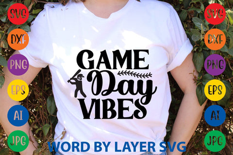 Game Day Vibes SVG Design SVG Rafiqul20606 