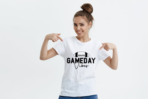 Game Day Vibes SVG - Football SVG SVG CraftLabSVG 