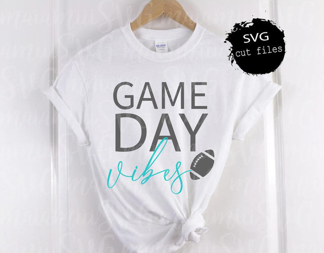 Game Day Vibes Svg, Game Day Svg, Sports Svg, Baseball Svg, Football Svg, Mom Svg, Sports Mom Svg, DXF, PNG, Cut File SVG MaiamiiiSVG 