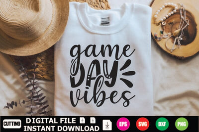 Game Day Vibes SVG Shahin alam 