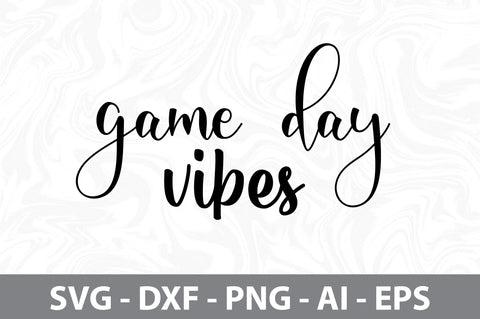 game day vibes svg SVG orpitasn 