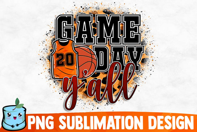Game Day Y'all Sublimation Design Sublimation MintyMarshmallows 