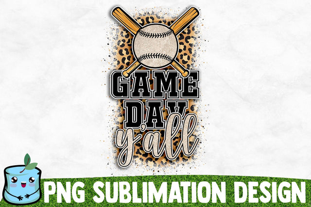 Game Day Y'all Sublimation Design Sublimation MintyMarshmallows 