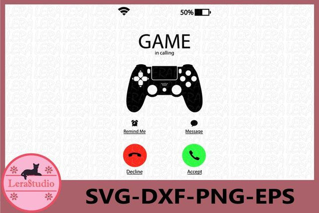 Game in Calling Svg SVG Lerastudio 