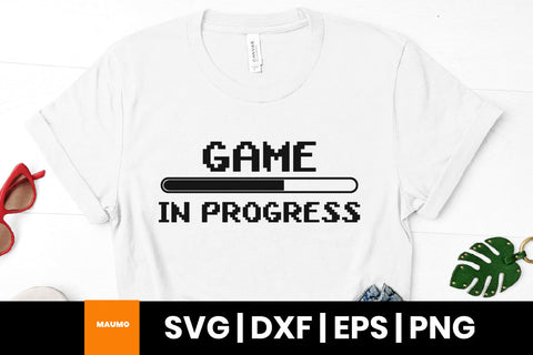 Game in progress, gaming svg quote SVG Maumo Designs 