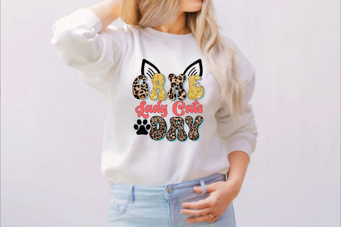 Game Lady Cats Day Sublimation SVGArt 