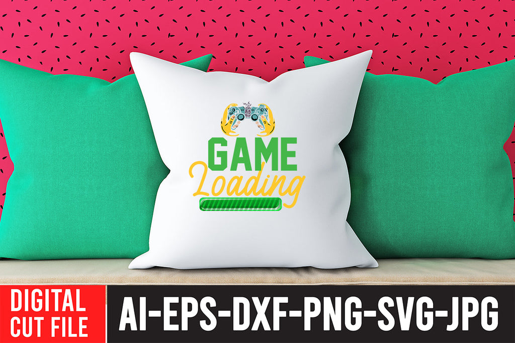 Game Loading SVG Design - So Fontsy