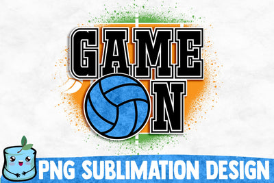 Game On Sublimation Design Sublimation MintyMarshmallows 