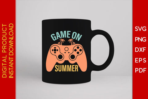 Game On Summer Retro Summer Vacation SVG PNG PDF Cut File SVG Creativedesigntee 
