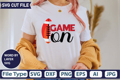 Game On SVG Cut file SVGs,quotes-and-sayings,food-drink,mini-bundles,print-cut,on-sale, SVG DesignPlante 503 