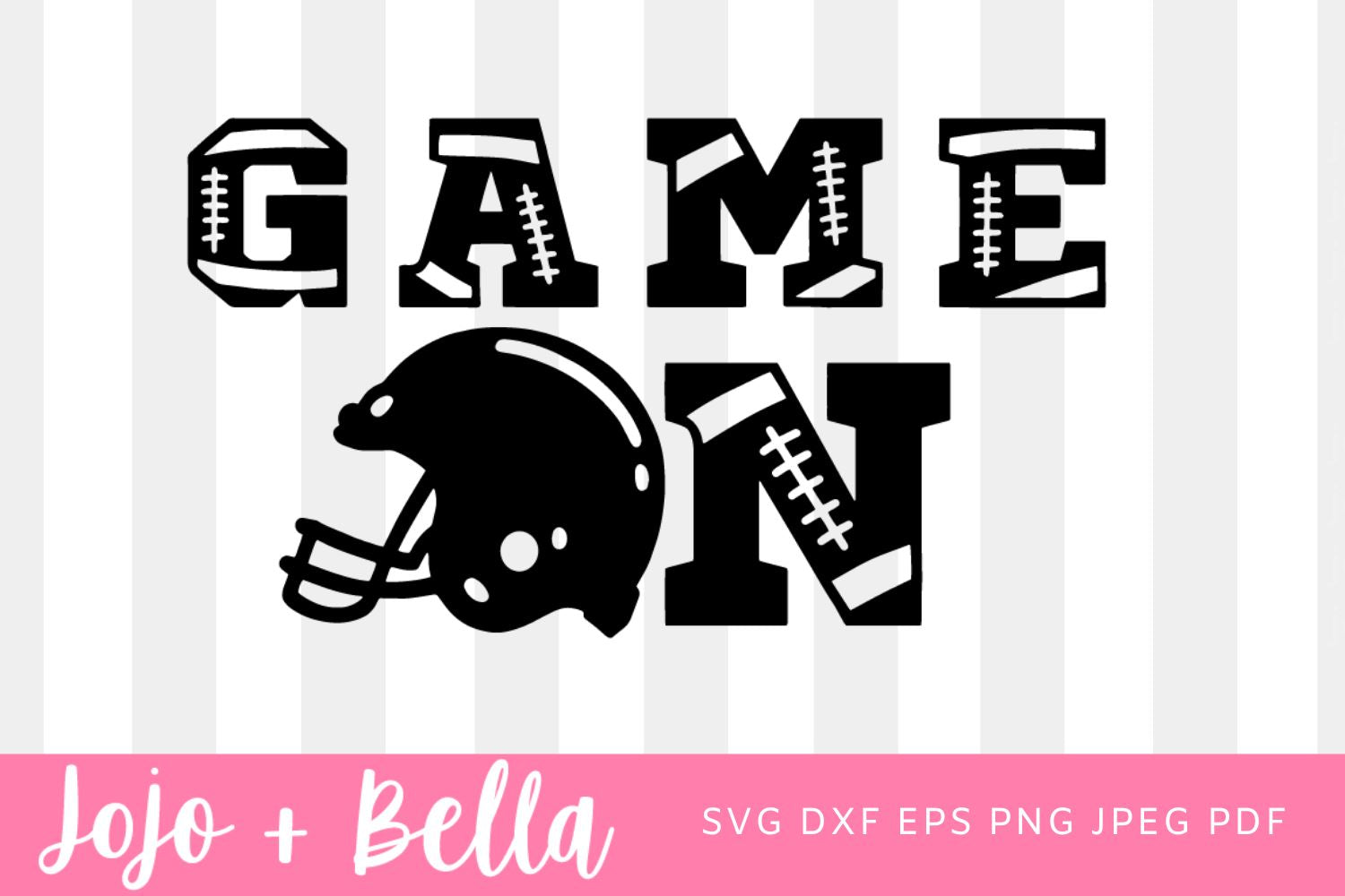 Football Game Day SVG Cut File - Football T Shirt Design - Football SVG