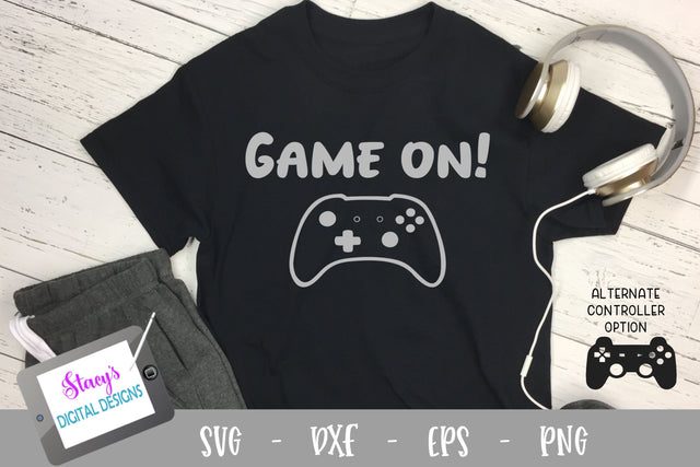 Game on! SVG - Video Game SVG SVG Stacy's Digital Designs 