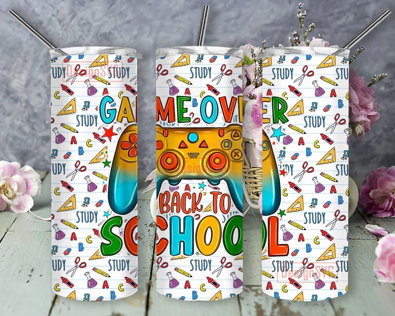 Game Over Back To School Funny Kids First Day School Gifts for Boys