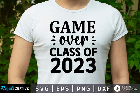 Game over Class of SVG SVG Regulrcrative 