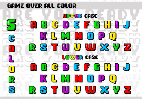 Game Over Font BB Digital Arts 