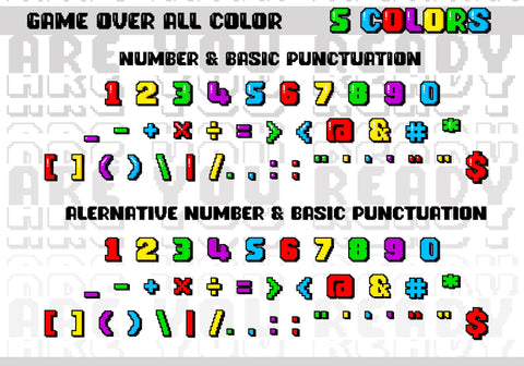 Game Over Font BB Digital Arts 