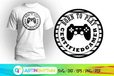 game svg, born to play svg, gamer svg SVG Artinrhythm shop 