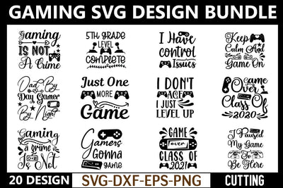 game svg bundle cut file SVG buydesign 