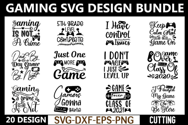 game svg bundle cut file SVG buydesign 