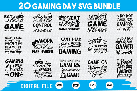 game svg bundle cut file SVG buydesign 