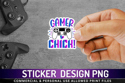 Gamer chick Sublimation PNG Sublimation Regulrcrative 
