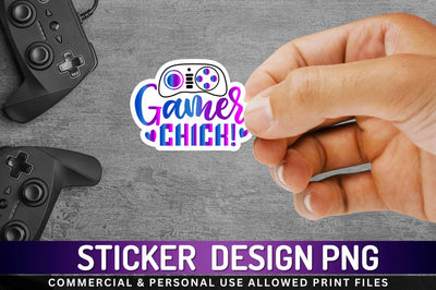 Gamer chick Sublimation PNG Sublimation Regulrcrative 