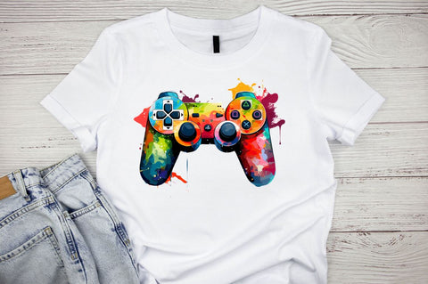 Gamer Clipart Bundle Sublimation Regulrcrative 