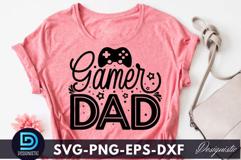 Gamer dad, Father's Day SVG SVG DESIGNISTIC 