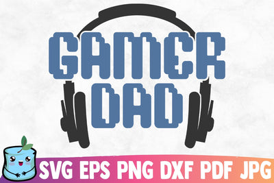 Gamer Dad SVG MintyMarshmallows 
