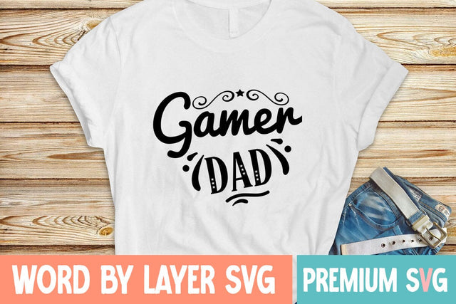 Gamer Dad Svg SVG Blessedprint 