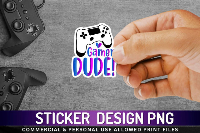 Gamer dude Sublimation PNG Sublimation Regulrcrative 