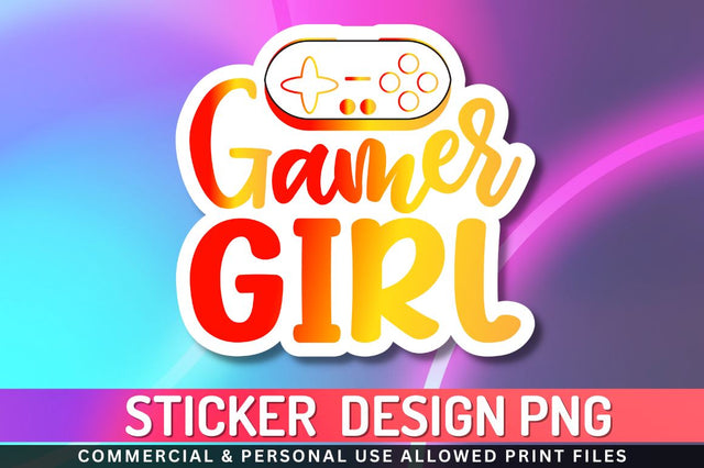 Gamer girl Sublimation PNG Sublimation Regulrcrative 