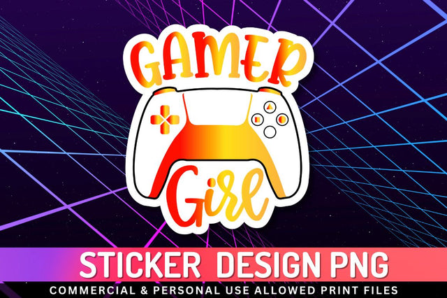 Gamer girl Sublimation PNG Sublimation Regulrcrative 