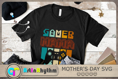 Gamer Mama Svg, Mother's Day Svg, Mother Svg, Mom Svg, Mama Svg SVG Artinrhythm shop 