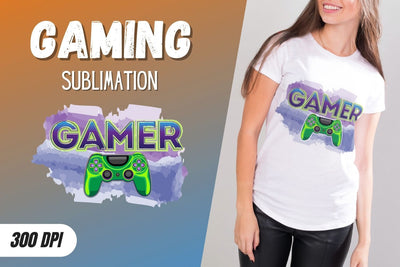 GAMER Sublimation Sublimation SvgOcean 